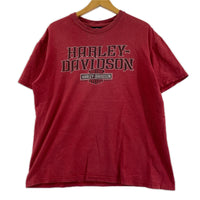 半袖Ｔシャツ Harley-Davidson BIKETOWN S/STEE 赤 (L) L レッド
