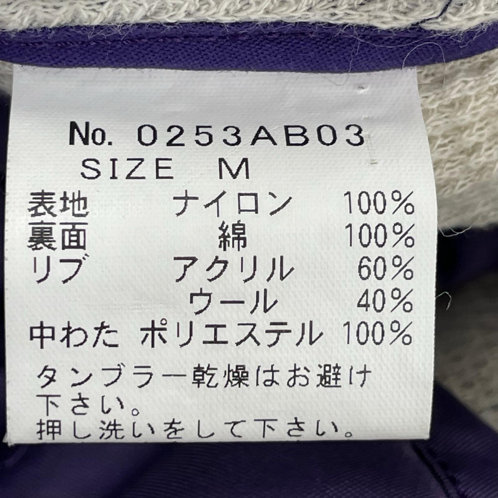 ジャケット HYSTERIC GLAMOUR EMBROIDERED QUILTED JACKET 紫 (M) M パープル