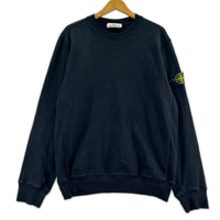 スウェット STONE ISLAND 25SS Crewneck sweatshirt 黒 (M) M ブラック