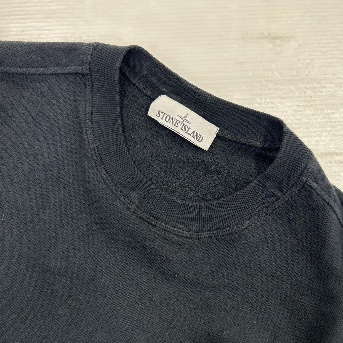 スウェット STONE ISLAND 25SS Crewneck sweatshirt 黒 (M) M ブラック
