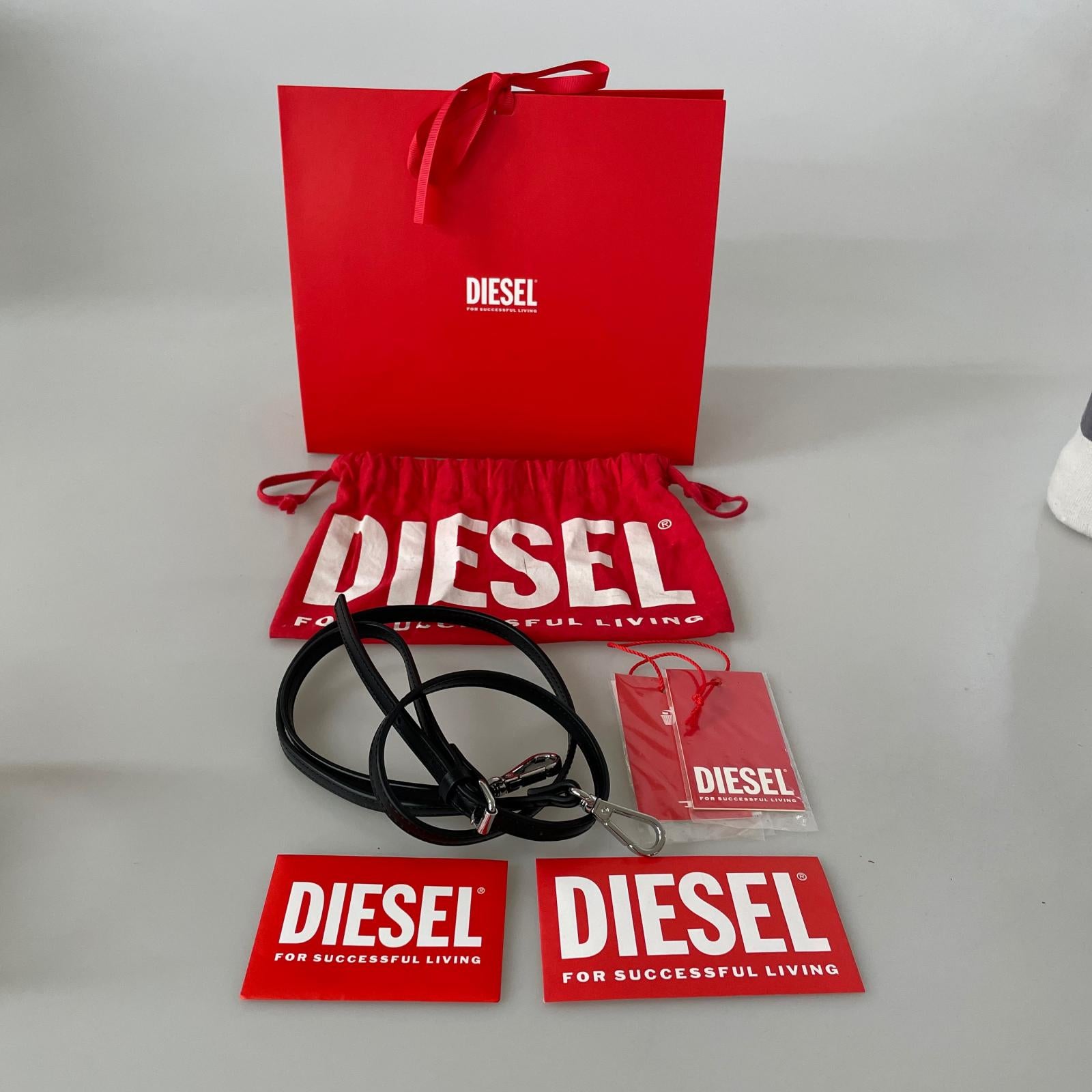 ハンドバッグ DIESEL 1dr mini xs 黒 ブラック