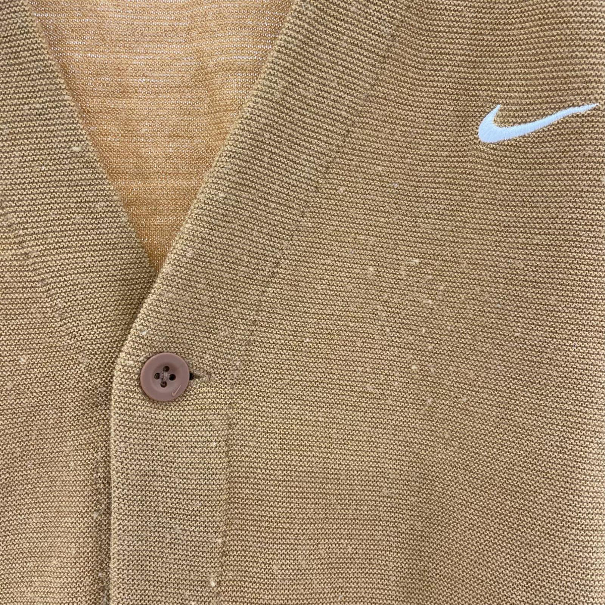 カーディガン SKATEBOARD CARDIGAN ﾍﾞｰｼﾞｭ (XL) ブラウン