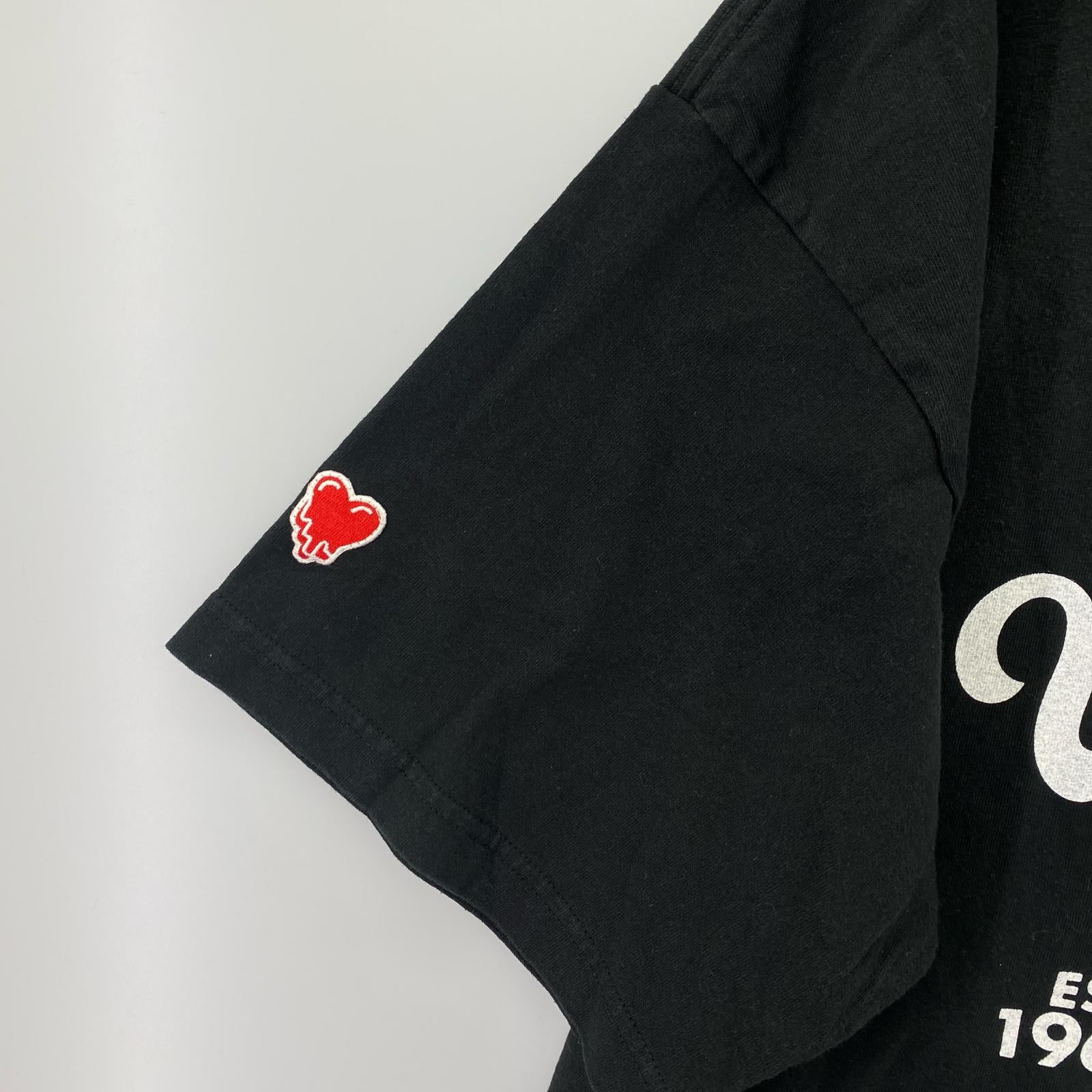 半袖Ｔシャツ Emotionally Unavailable バックプリントTee 黒 ブラック
