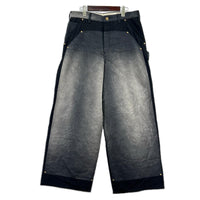 パンツ KHOKI 25AW Vintage-Efect Work Pants 2 ブラック 2 ブラック