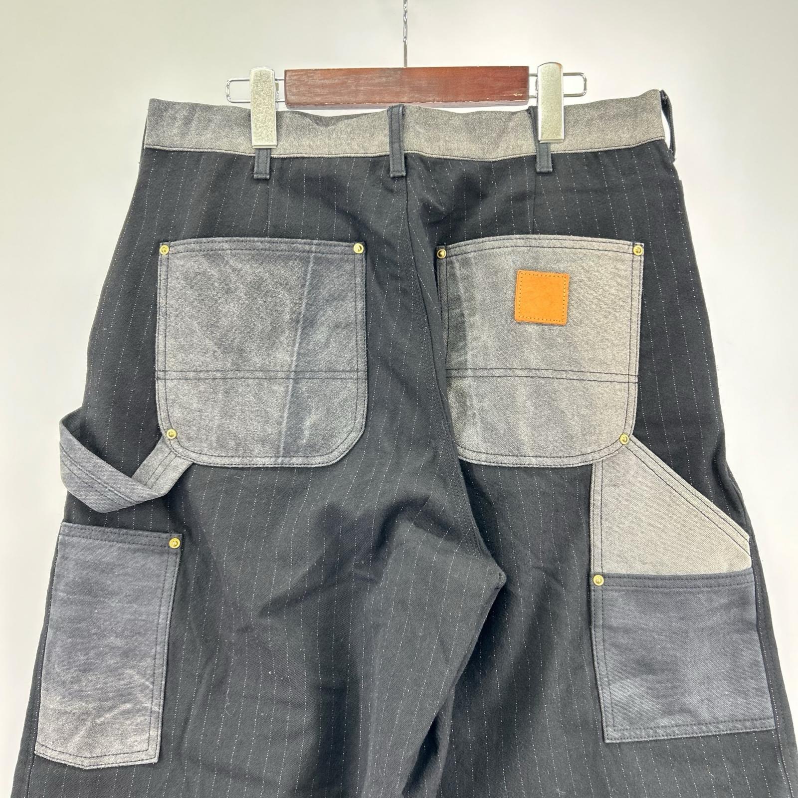 パンツ KHOKI 25AW Vintage-Efect Work Pants 2 ブラック 2 ブラック