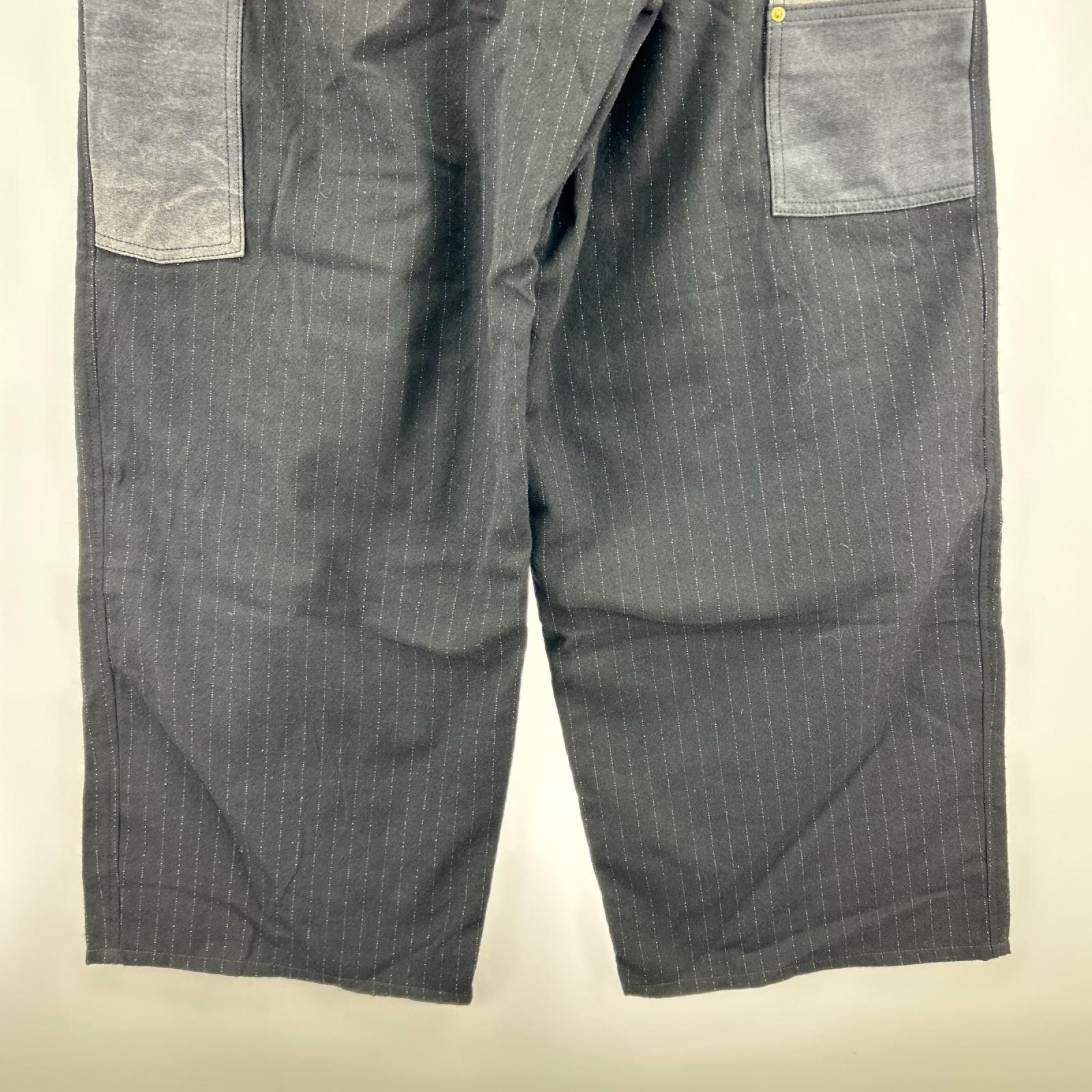 パンツ KHOKI 25AW Vintage-Efect Work Pants 2 ブラック 2 ブラック