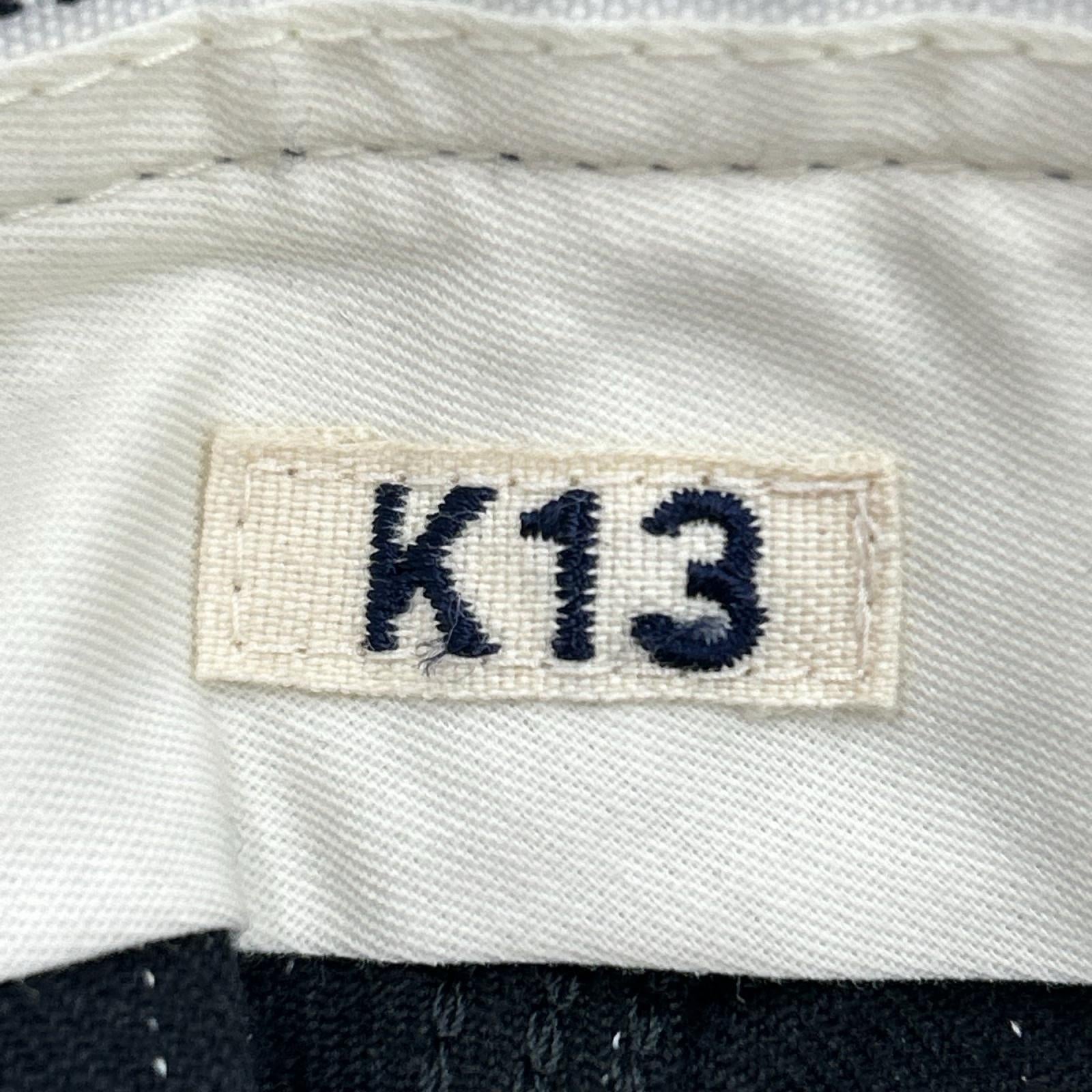 パンツ KHOKI 25AW Vintage-Efect Work Pants 2 ブラック 2 ブラック