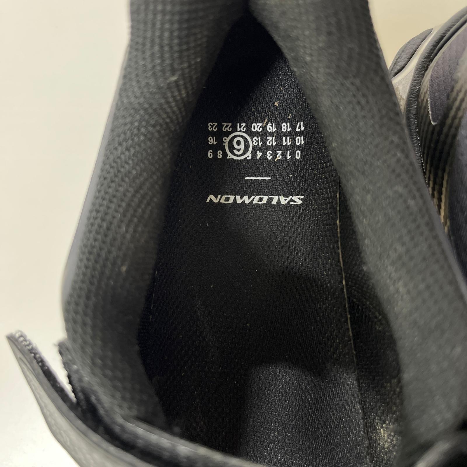 スニーカー MM6×SALOMON XT-MARY J MM6 MAISON MARGIELA ベルクロスニーカー 25.0 ブラック 25cm (US7 UK6 1/2 EU40) ブラック