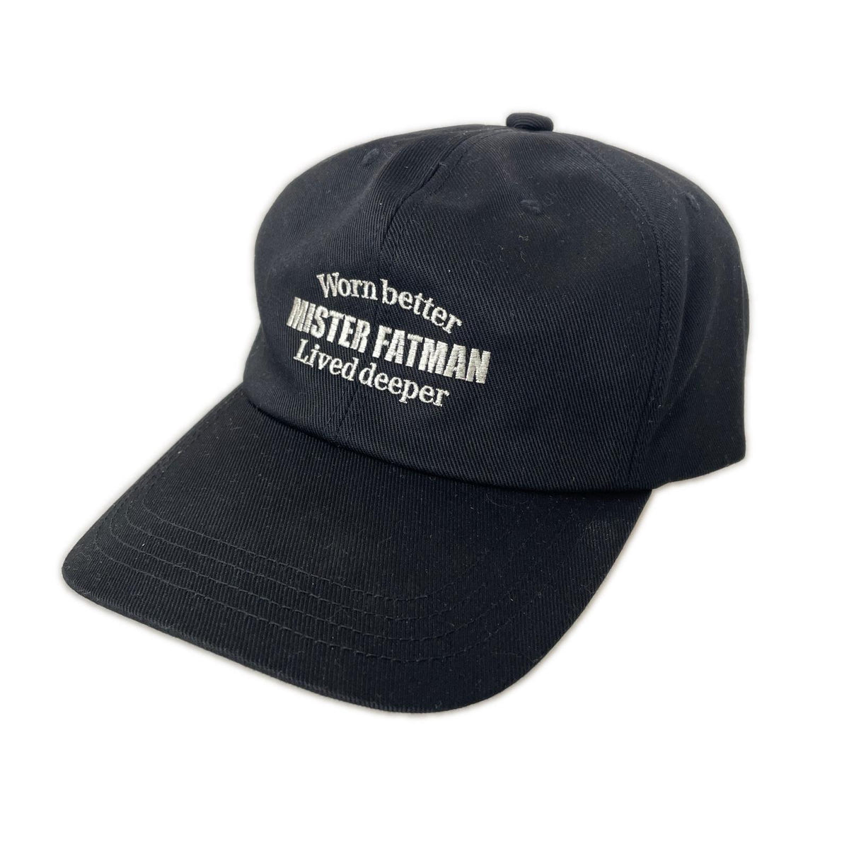 キャップ MISTER FATMAN CLASSIC EMB CAP ブラック