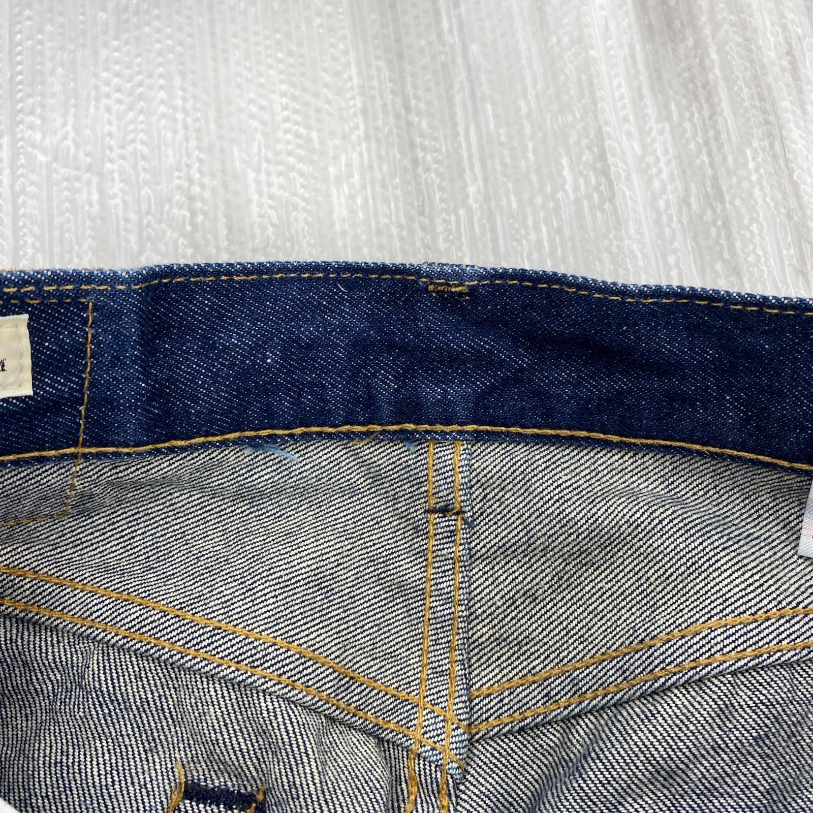 デニムパンツ LEVI'S 501 93復刻 ｾﾙﾋﾞｯﾁ 28 ネイビー
