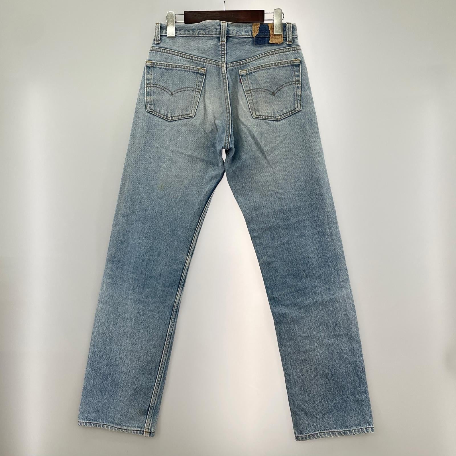 デニムパンツ 90s 501 USA製 デニムパンツ W29 30 ブルー