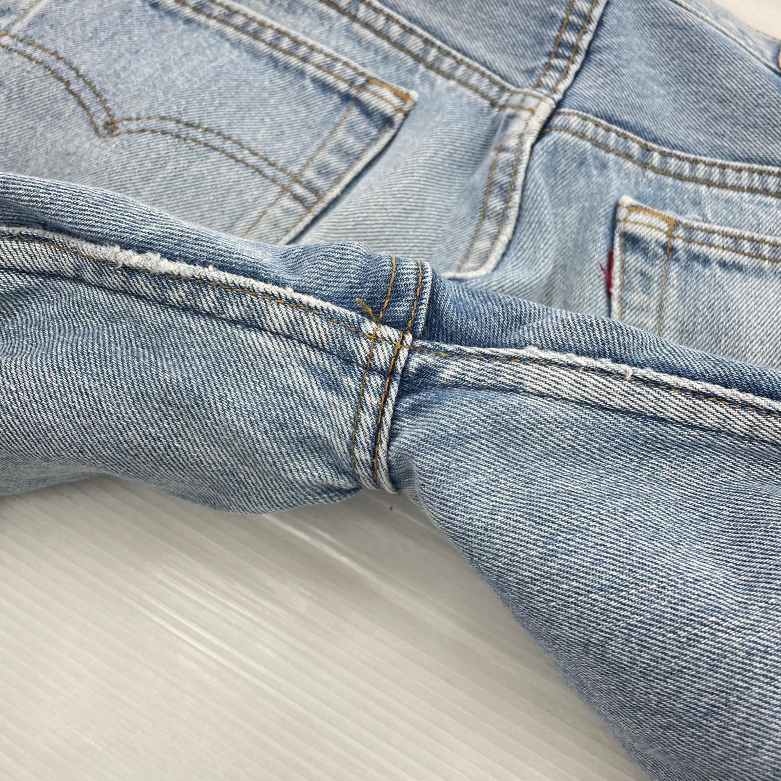 デニムパンツ 90s 501 USA製 デニムパンツ W29 30 ブルー