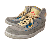 スニーカー UNION AIR JORDAN 2 RETRO (28.5cm) 28.5cm (US10 1/2 UK10 EU47) グレー