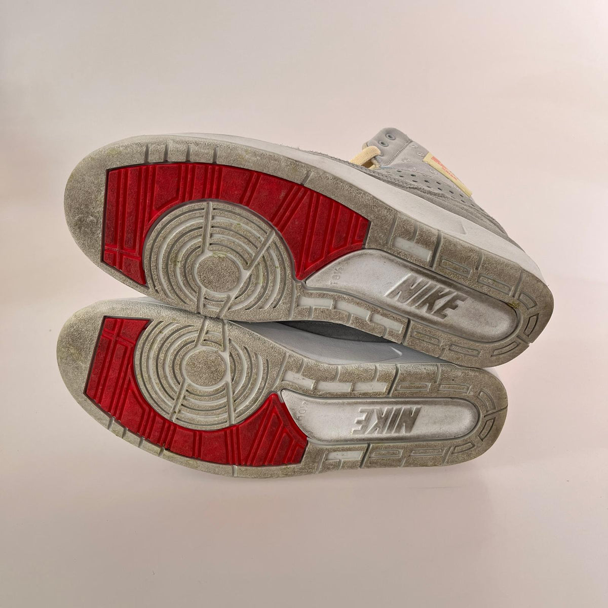 スニーカー UNION AIR JORDAN 2 RETRO (28.5cm) 28.5cm (US10 1/2 UK10 EU47) グレー