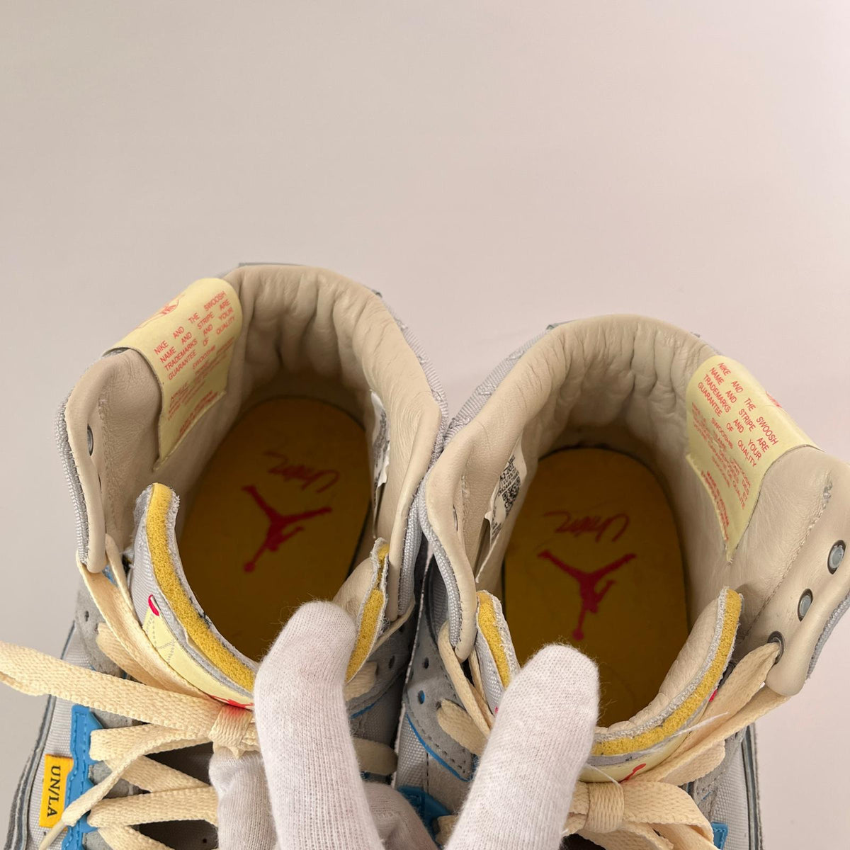 スニーカー UNION AIR JORDAN 2 RETRO (28.5cm) 28.5cm (US10 1/2 UK10 EU47) グレー