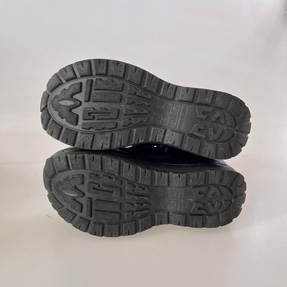 ブーツ YOSUKE 厚底ブーツ (24) 24cm (US6 UK5 1/2 EU38) ブラック
