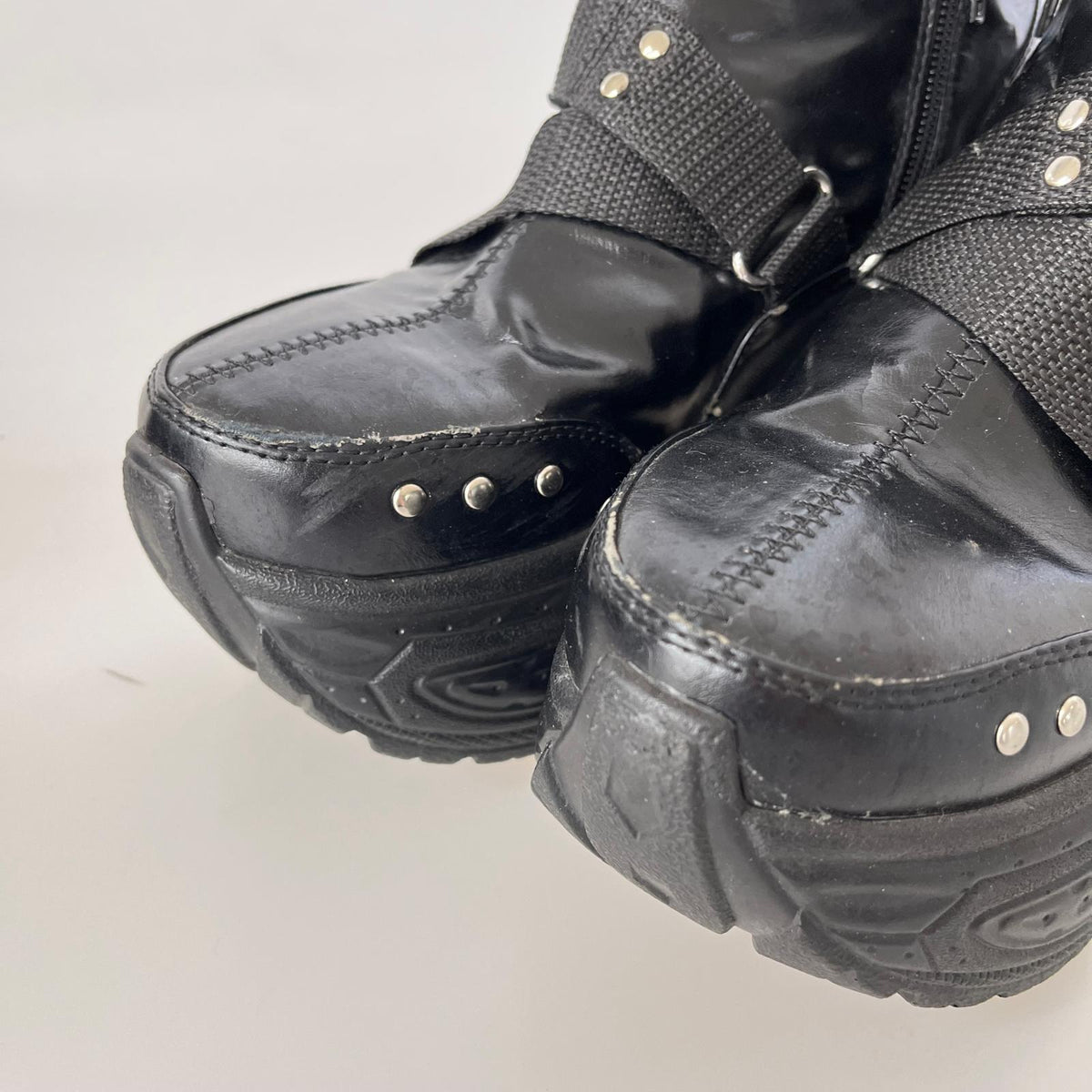 ブーツ YOSUKE 厚底ブーツ (24) 24cm (US6 UK5 1/2 EU38) ブラック
