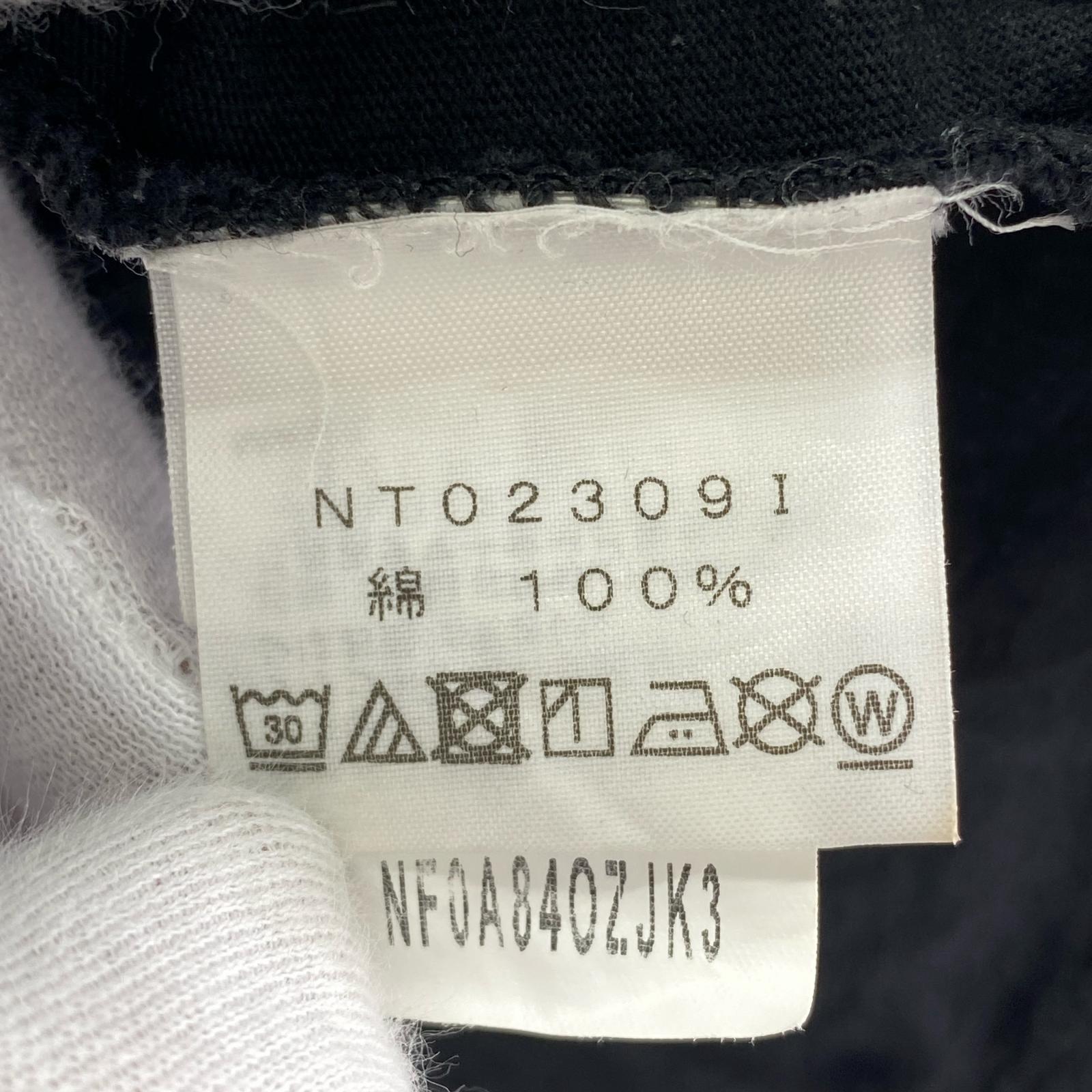半袖Ｔシャツ THE NORTH FACE/Printed Pocket Tee/ｻｲｽﾞM M ブラック