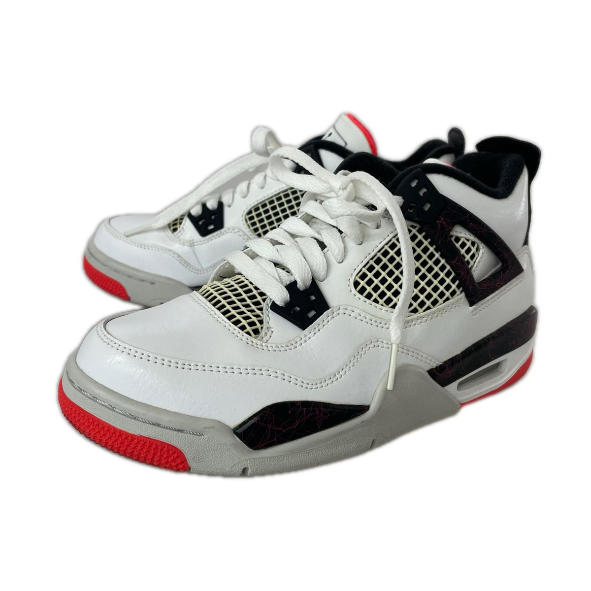 スニーカー GS Air Jordan 4 Retro Flight Nostalgia 24cm (US6 UK5 1/2 EU38) ホワイト