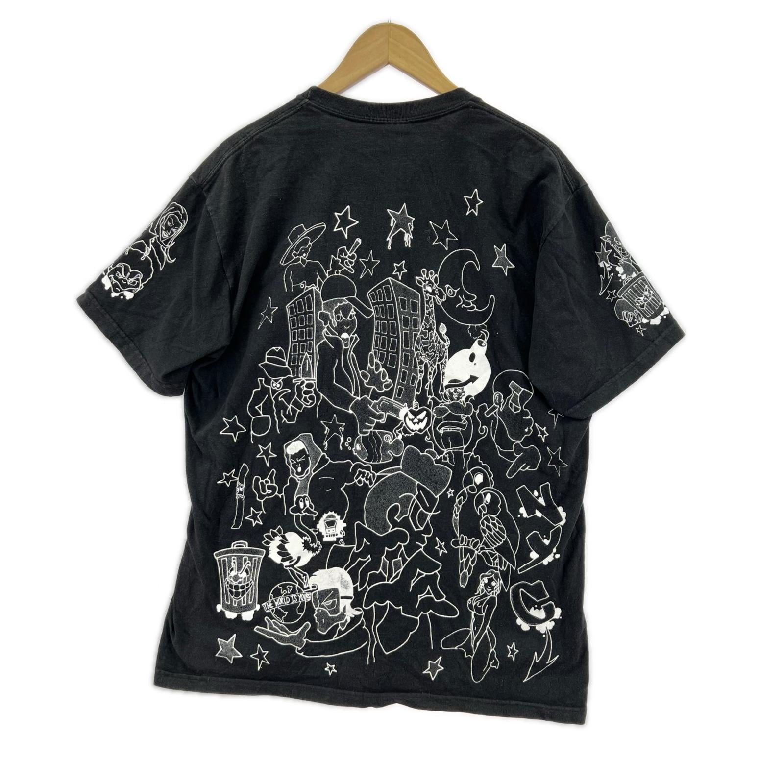 半袖Ｔシャツ supreme downtown tee M ブラック