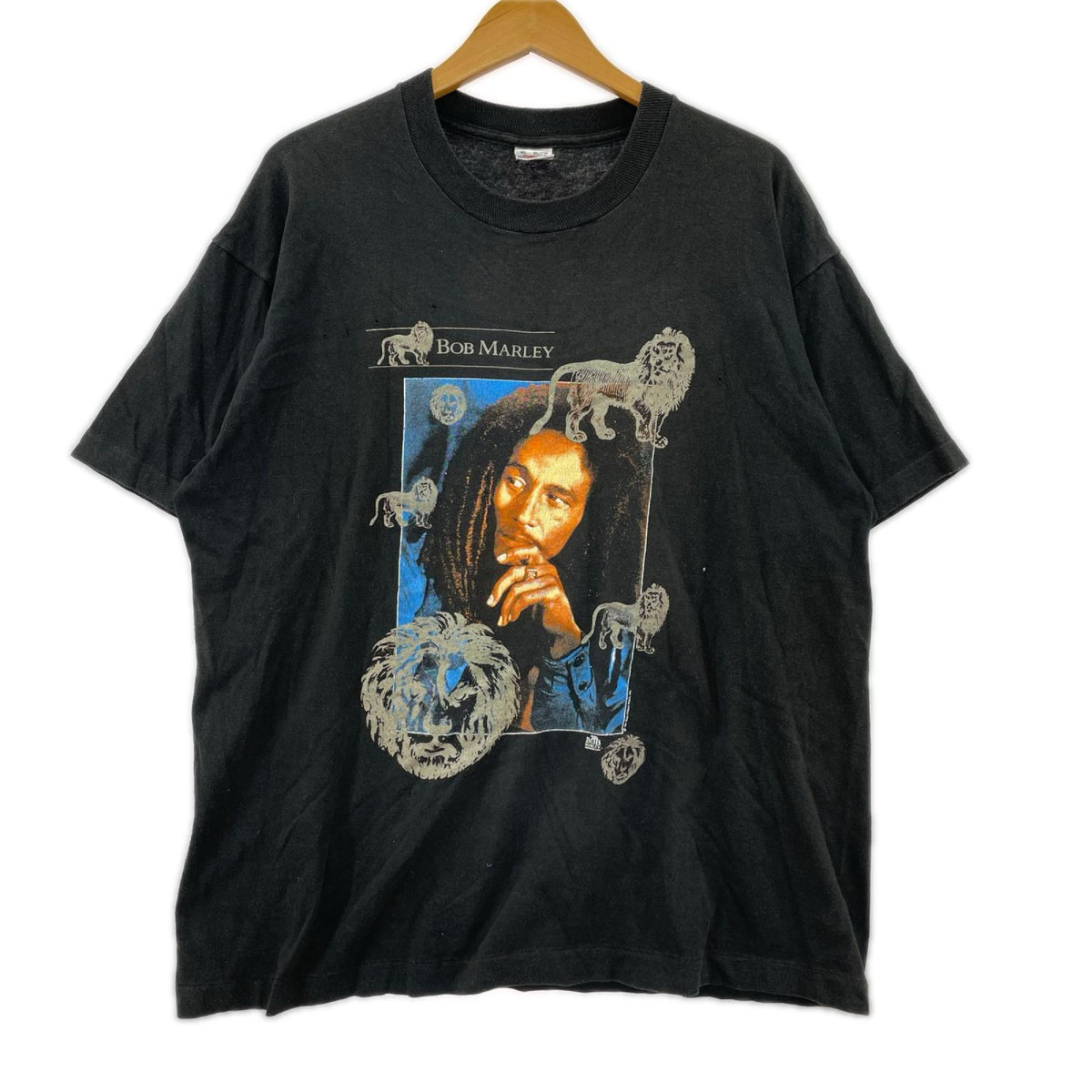 半袖Ｔシャツ FRUIT OF THE ROOM/90’ボブマーリー/Tシャツ/穴あき LL