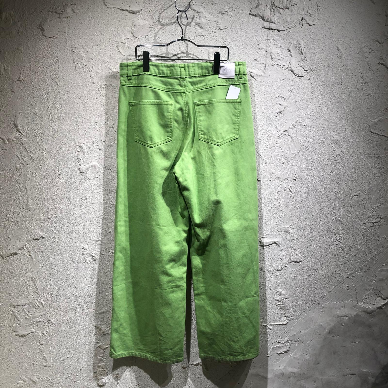 デニムパンツ don't call me 切り替えパターンデニムパンツ