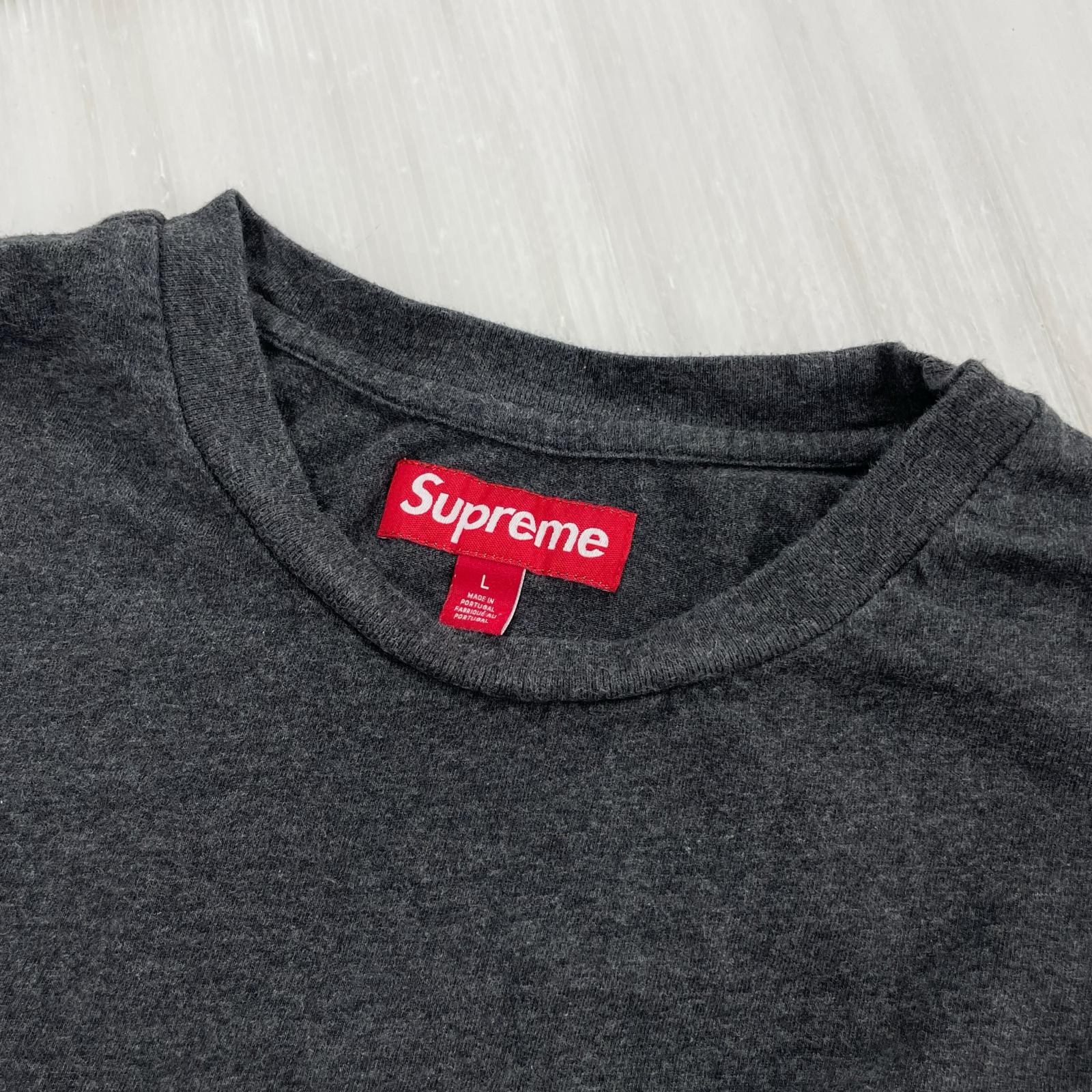 長袖Ｔシャツ Small Box Logo グレー L L