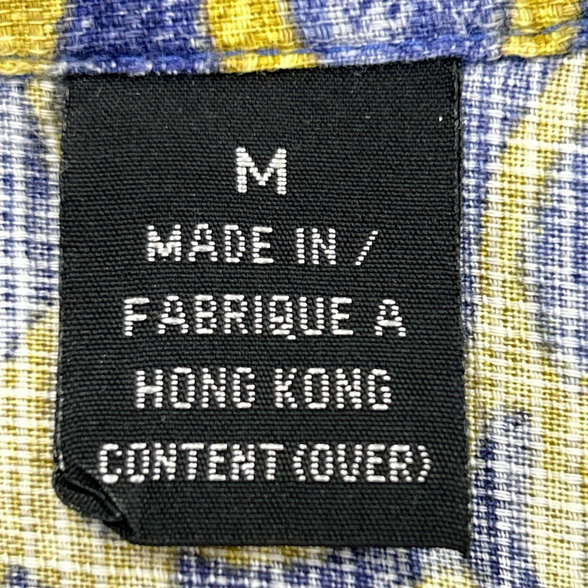 半袖シャツ 香港製 ハイビスカス アロハシャツ (M) M