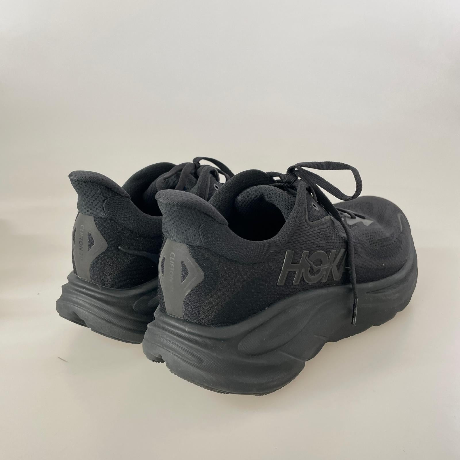 スニーカー hoka clifton 10 black 28cm (US10 UK9 1/2 EU46) ブラック