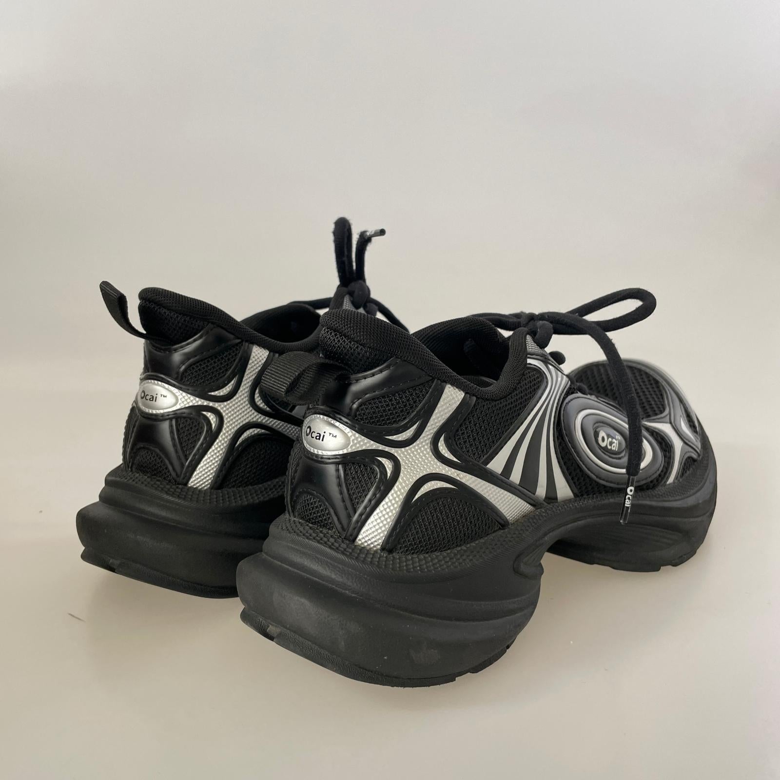スニーカー ocai Disk Runtech 26cm (US8 UK7 1/2 EU42) ブラック