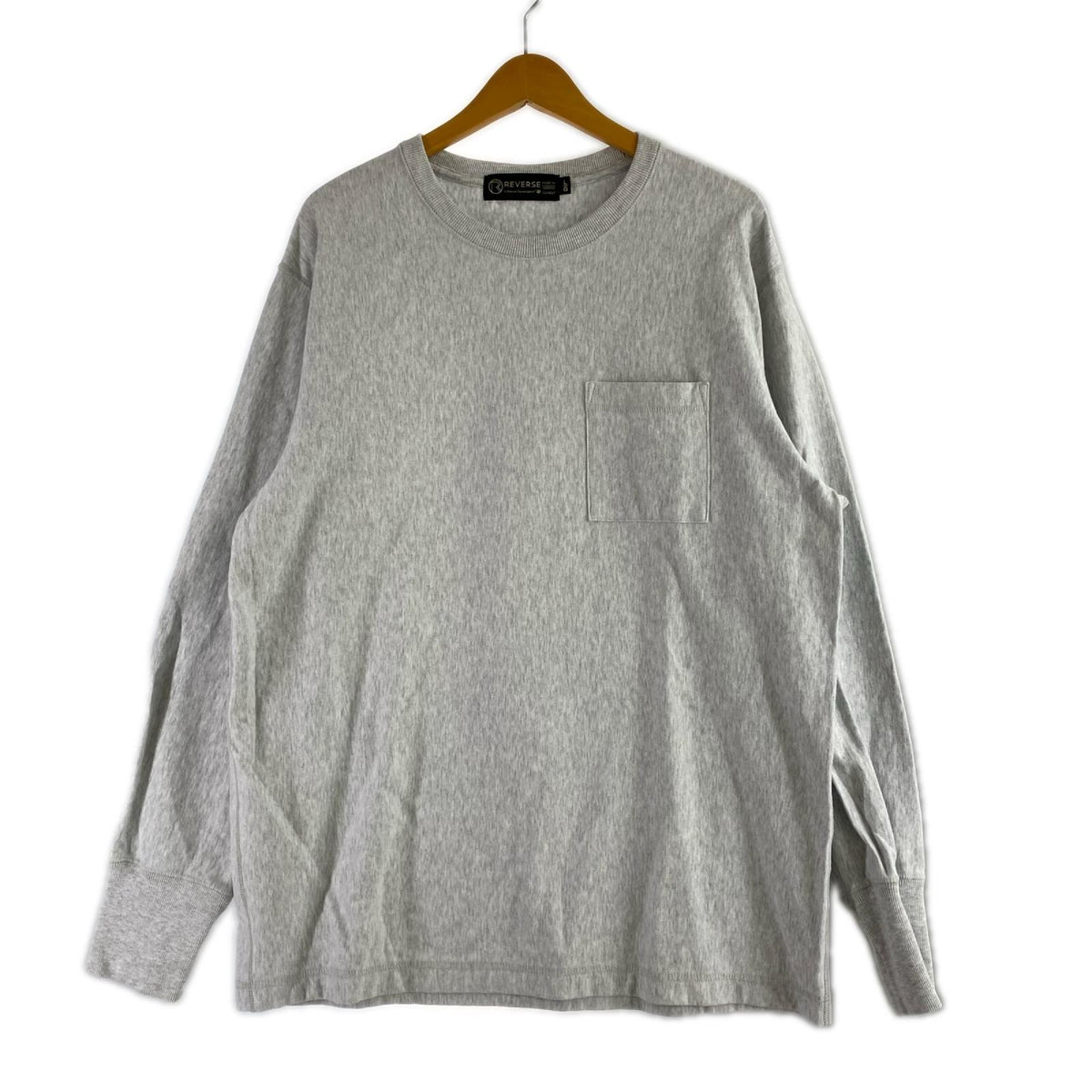 長袖Ｔシャツ Redwood Classics REVERSE 白 (L) L グレー