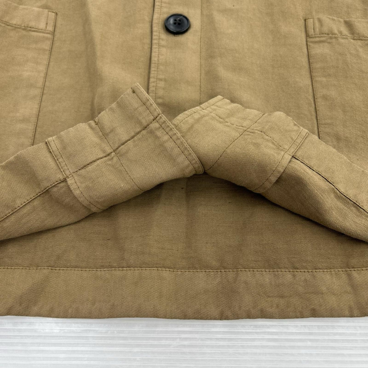 ジャケット ｶﾊﾞｰｵｰﾙ 茶 (L) L ブラウン
