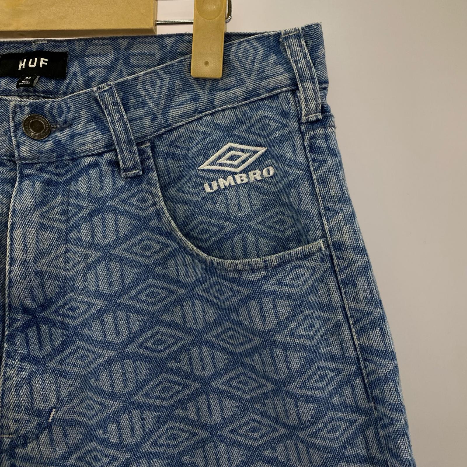 デニムパンツ ×UMBRO バギーデニムパンツ 28 28