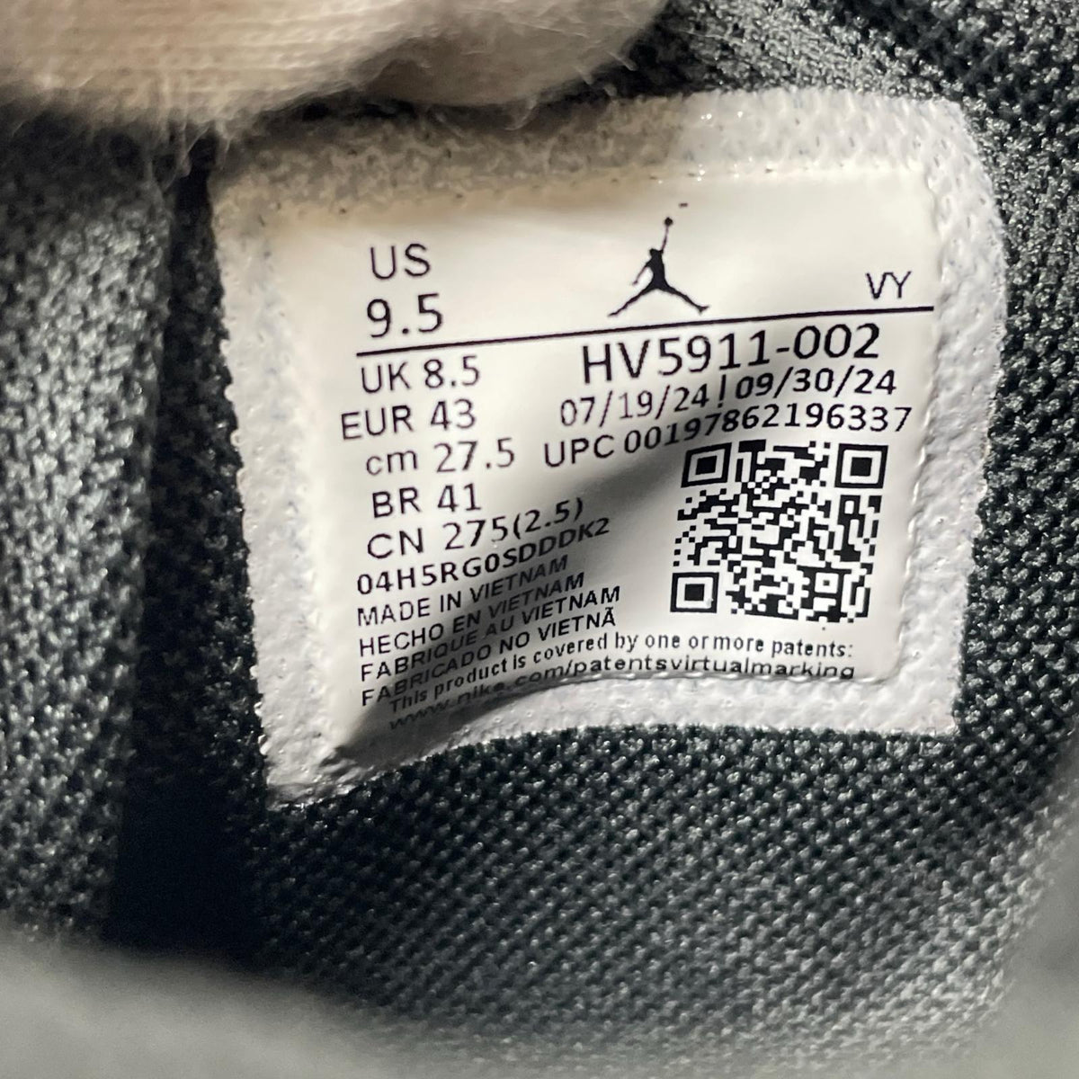 スニーカー Jordan Tatum 3 Boro グレー 27.5cm 27.5cm (US9 1/2 UK9 EU45) グレー