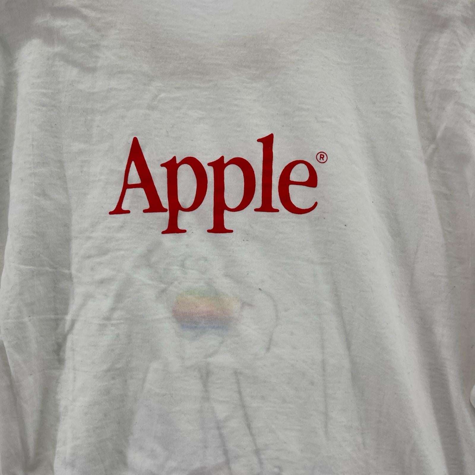 半袖Ｔシャツ 90s Apple Macintosh 白 ホワイト