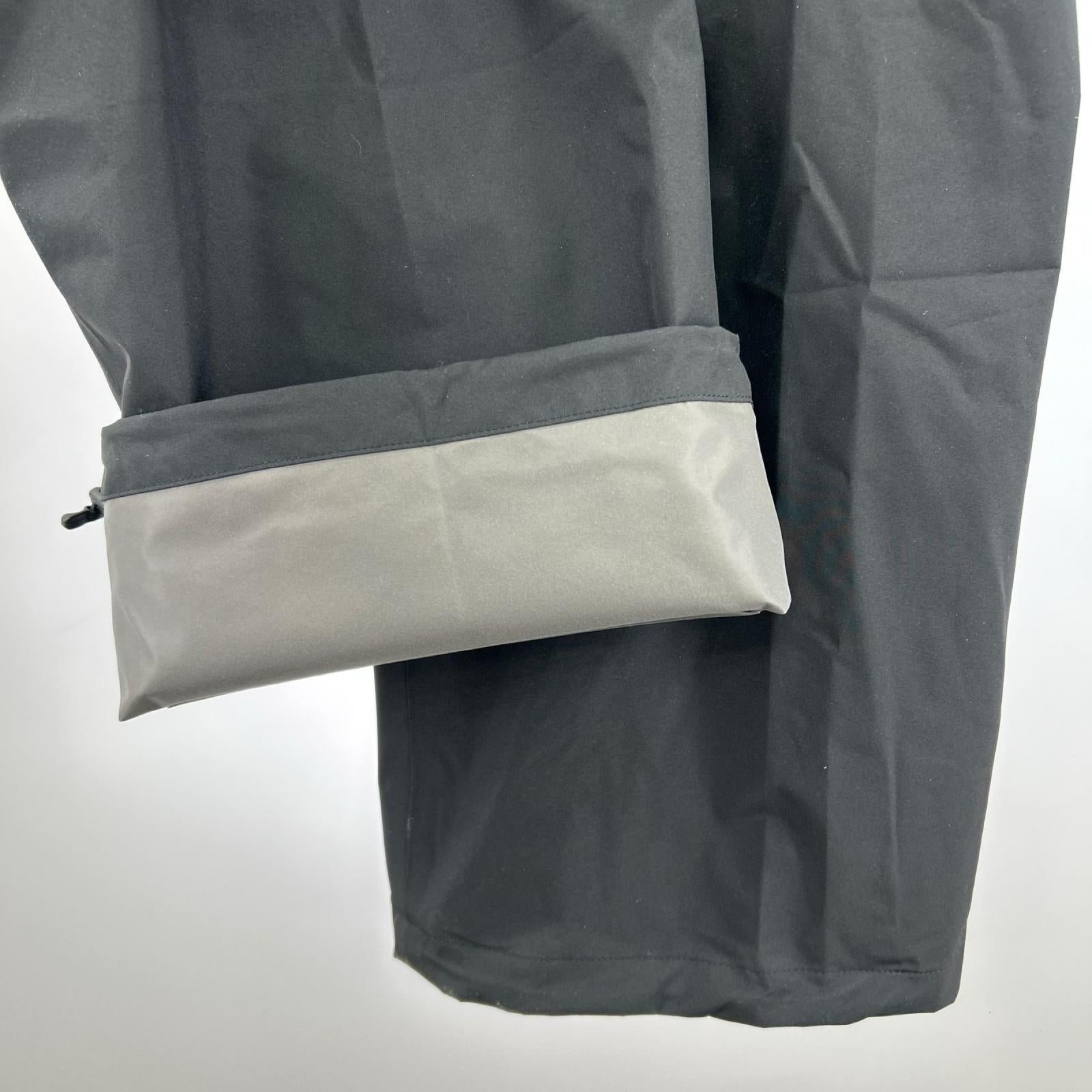 セットアップ MAEGAKI GORE-TEX レインウェア LL ブラック
