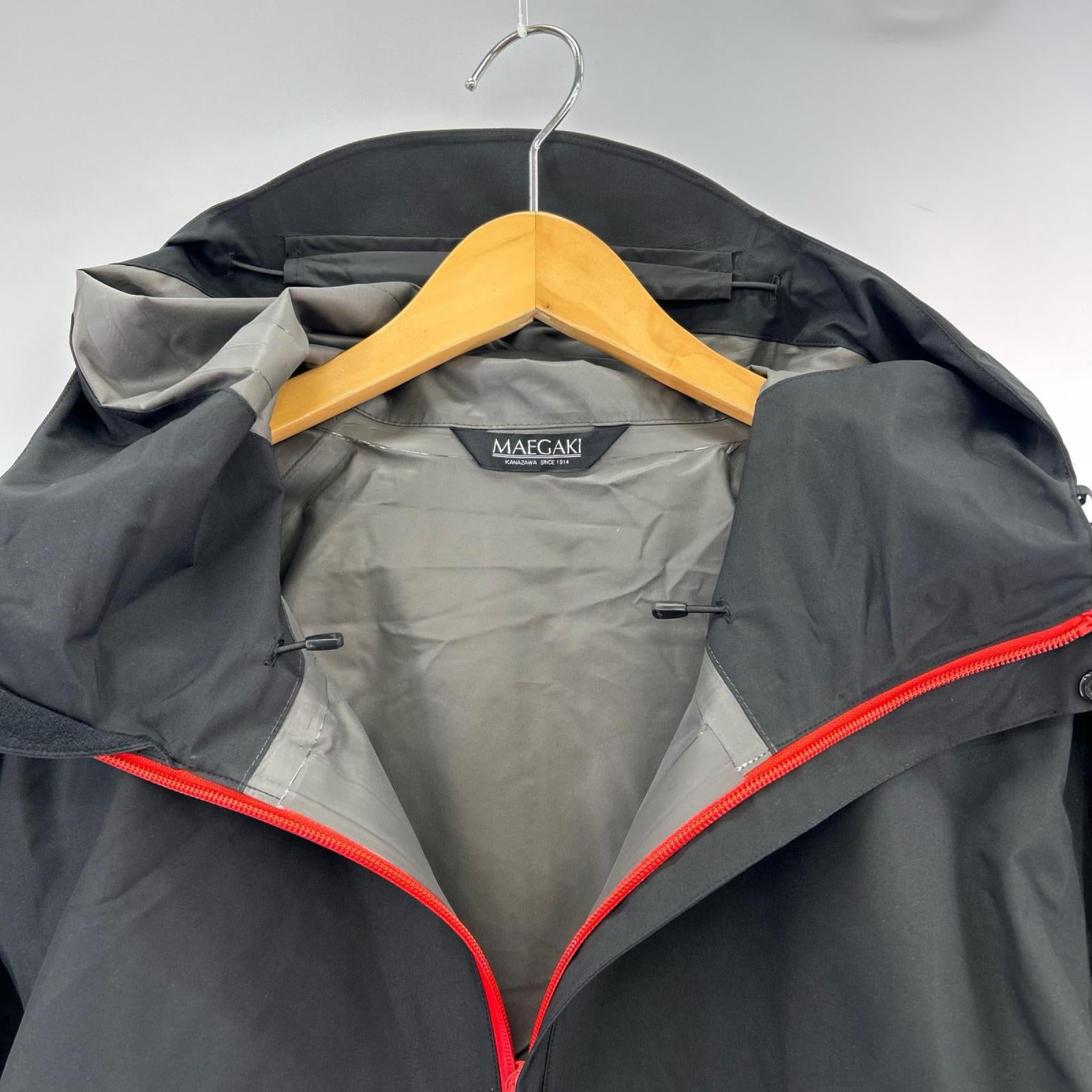 セットアップ MAEGAKI GORE-TEX レインウェア LL ブラック