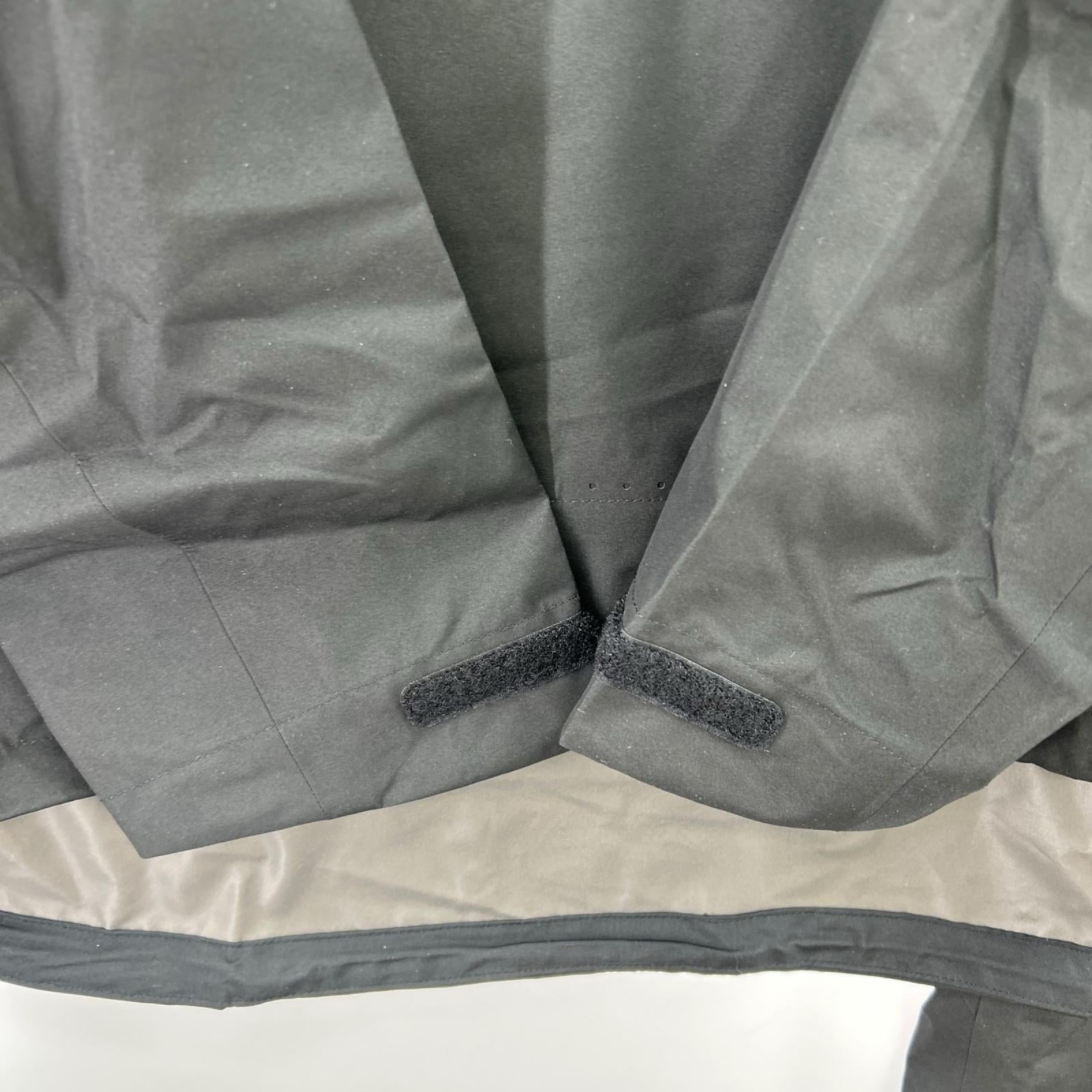 セットアップ MAEGAKI GORE-TEX レインウェア LL ブラック
