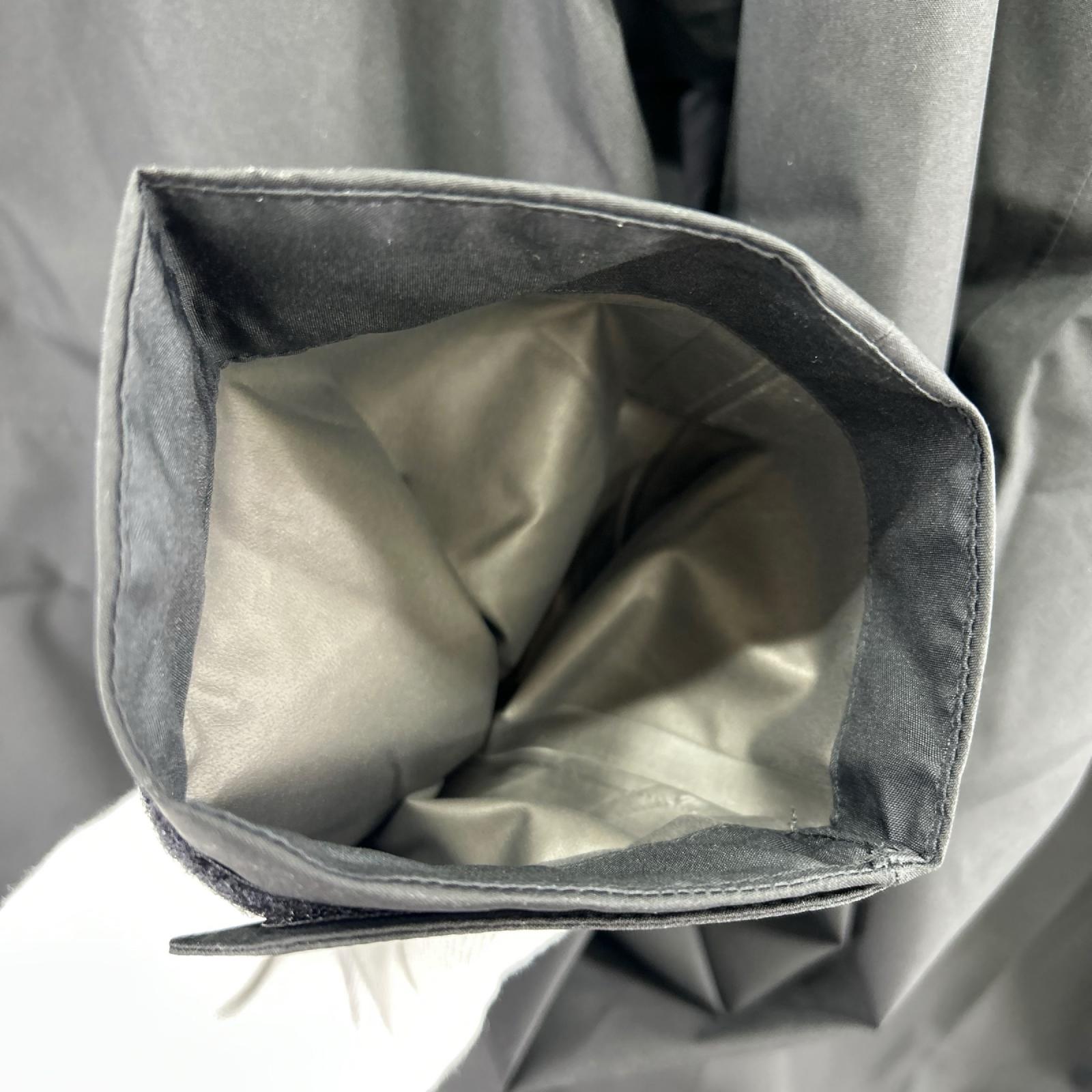 セットアップ MAEGAKI GORE-TEX レインウェア LL ブラック