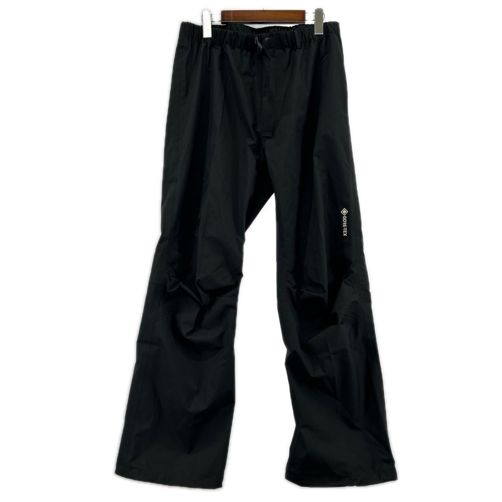 セットアップ MAEGAKI GORE-TEX レインウェア LL ブラック