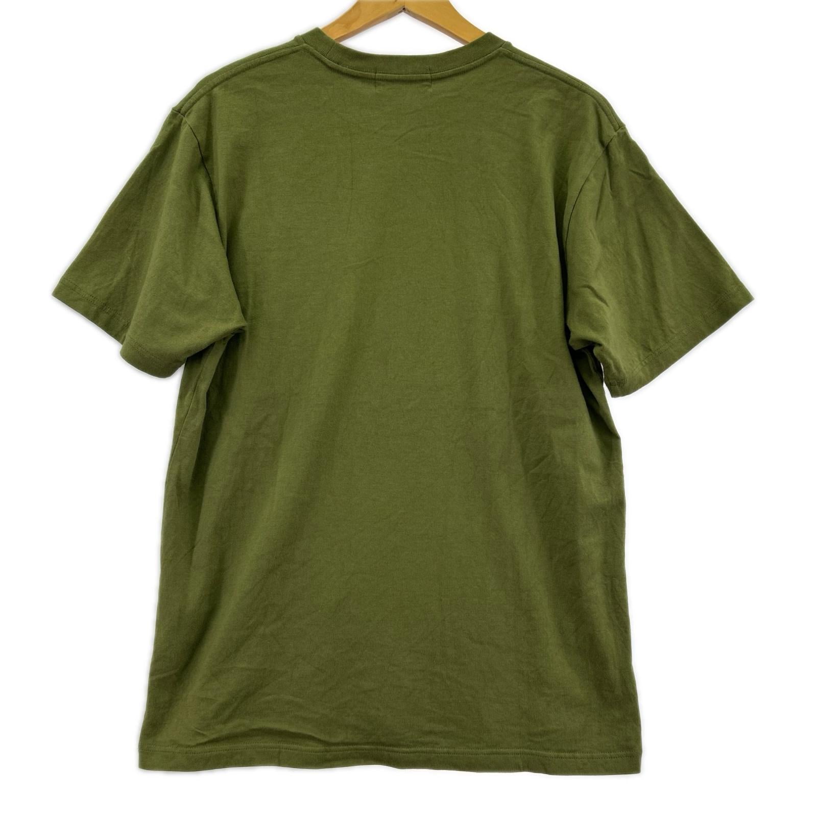 半袖Ｔシャツ MULTI PIXEL CAMO MAD APE FACE POCKET TEE M グリーン