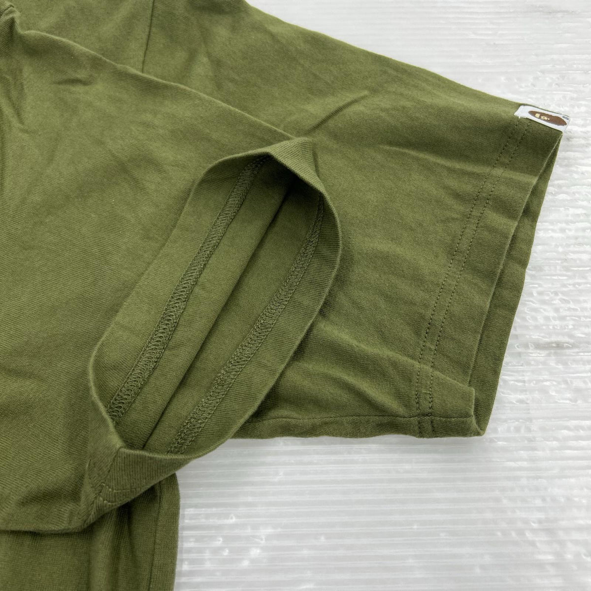 半袖Ｔシャツ MULTI PIXEL CAMO MAD APE FACE POCKET TEE M グリーン