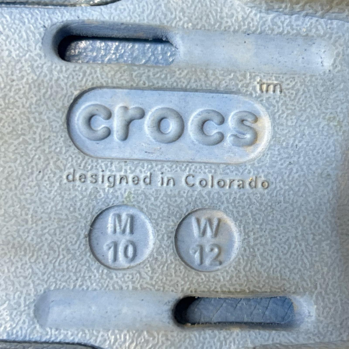 サンダル Crocs Echo Clog Blue Camo ブルー