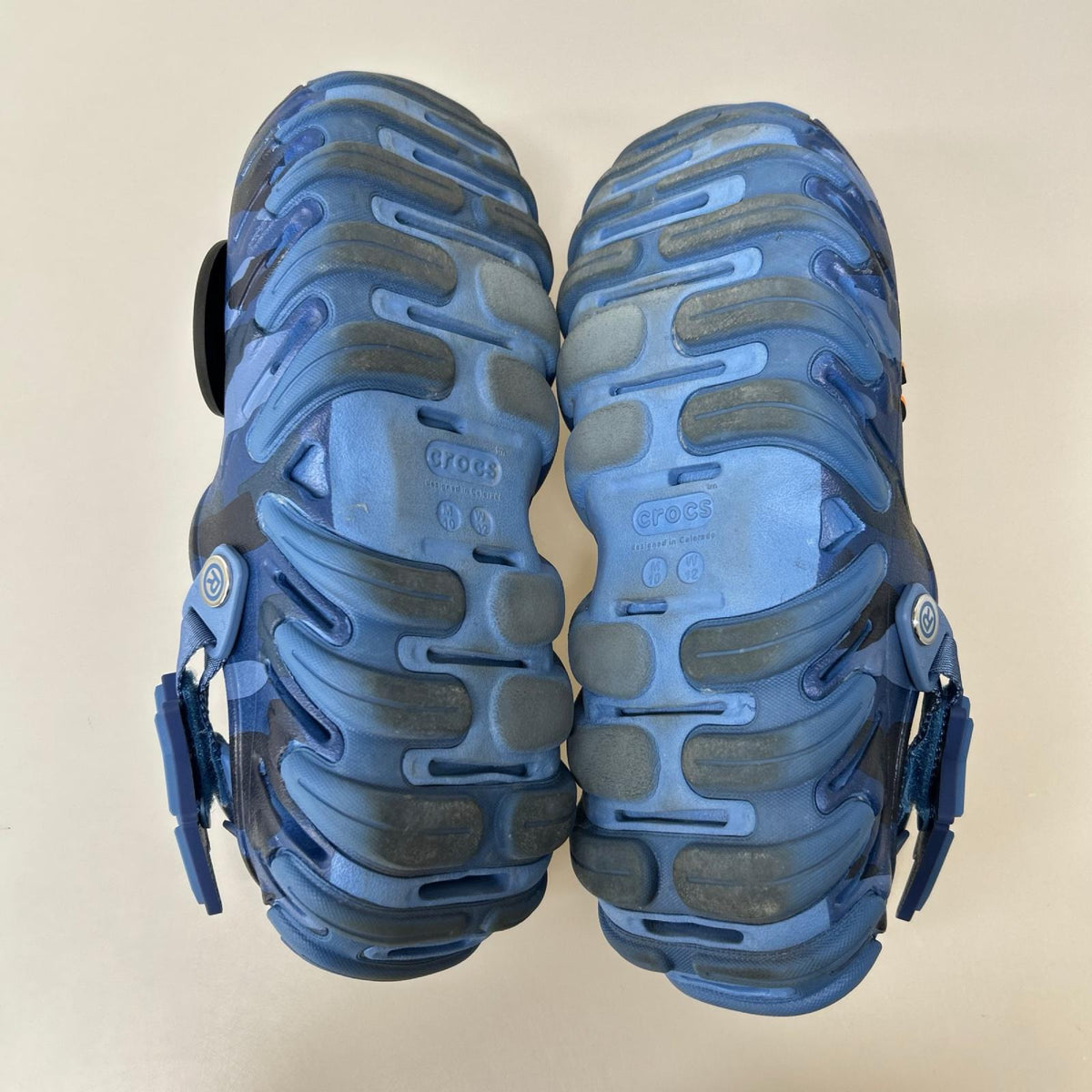 サンダル Crocs Echo Clog Blue Camo ブルー