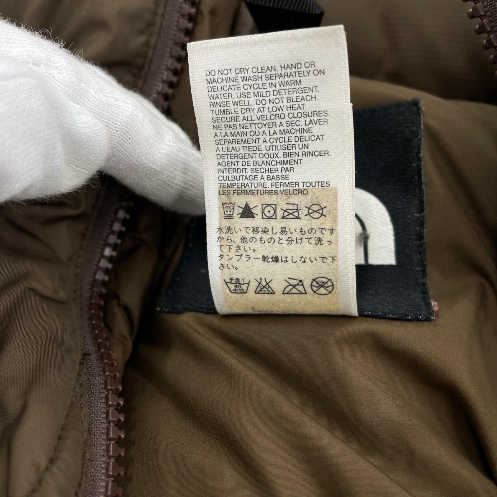 ダウンジャケット NUPTSE JACKET 茶 (XL) ブラウン