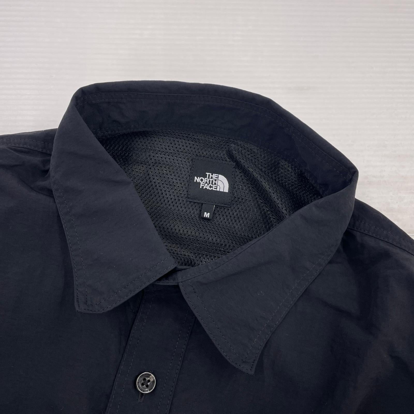 半袖シャツ THE NORTH FACE ショートスリーブフィールドユーティリティシャツ M ブラック M ブラック