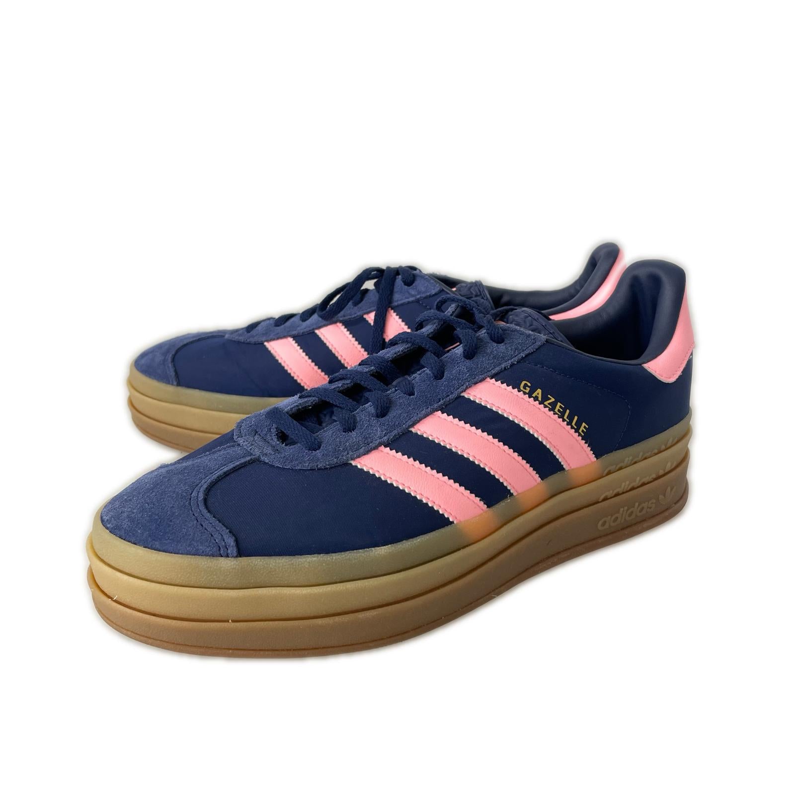 スニーカー adidas GAZELLE ネイビー IG4390 (27.5) 27.5cm (US9 1/2 UK9 EU45) ネイビー