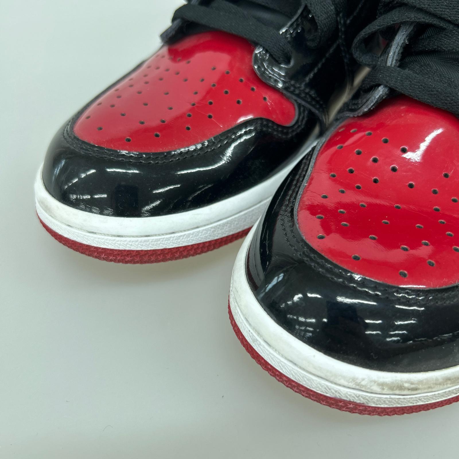 スニーカー AIR JORDAN 1 RETRO HIGH OG PATENT BRED 29cm (US11 UK10 1/2 EU48)