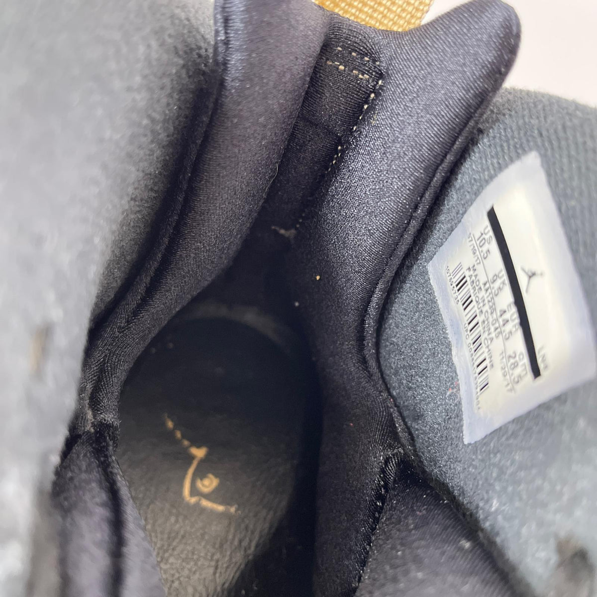 スニーカー OVO × AJ8 Retro Drake "Black" -28.5 28.5cm (US10 1/2 UK10 EU47) ブラック