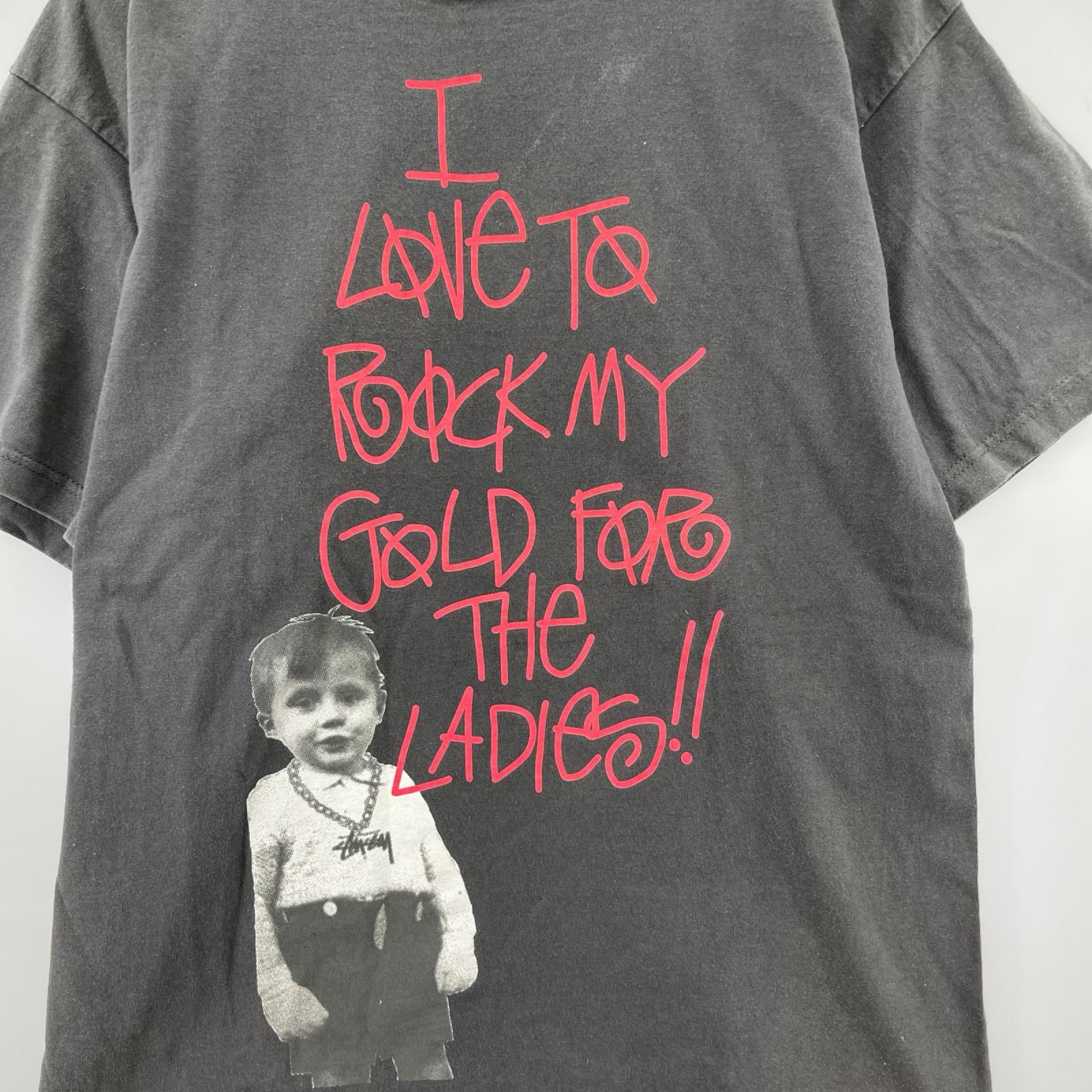半袖Ｔシャツ OLD ｷｯｽﾞﾌｫﾄTEE (L) L ブラック